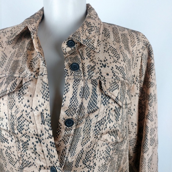 Bridgetown Collection Snake Print Jacket - Picture 2 of 8